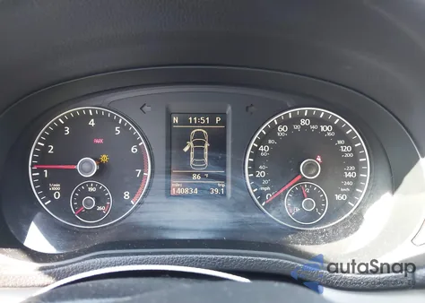 2012 Volkswagen Passat 2.5L Se z USA, uszkodzony, nr VIN 1VWBH7A33CC044187